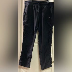Joggers from XERSION Size XL Black Sportswear Stretch Waist 38”